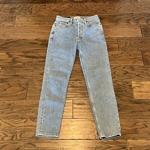 Re/Done 90’s High Rise Ankle Crop Size 26
